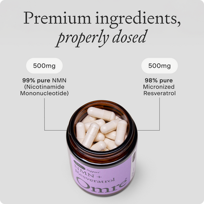 Ultra Pure NMN + Resveratrol